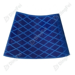 Traffic Cone Collars - Custom Color Blue Reflective PVC Traffic Cone Collar Sleeve